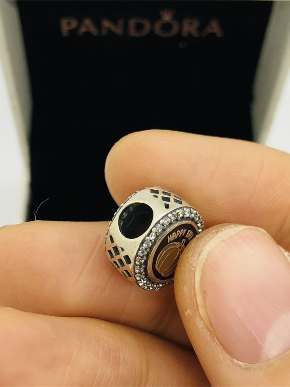 ✨🔥Pandora Halloween Pumpkin Exclusive Charm S925 Sterling Silver Jewelry - Picture 5 of 7